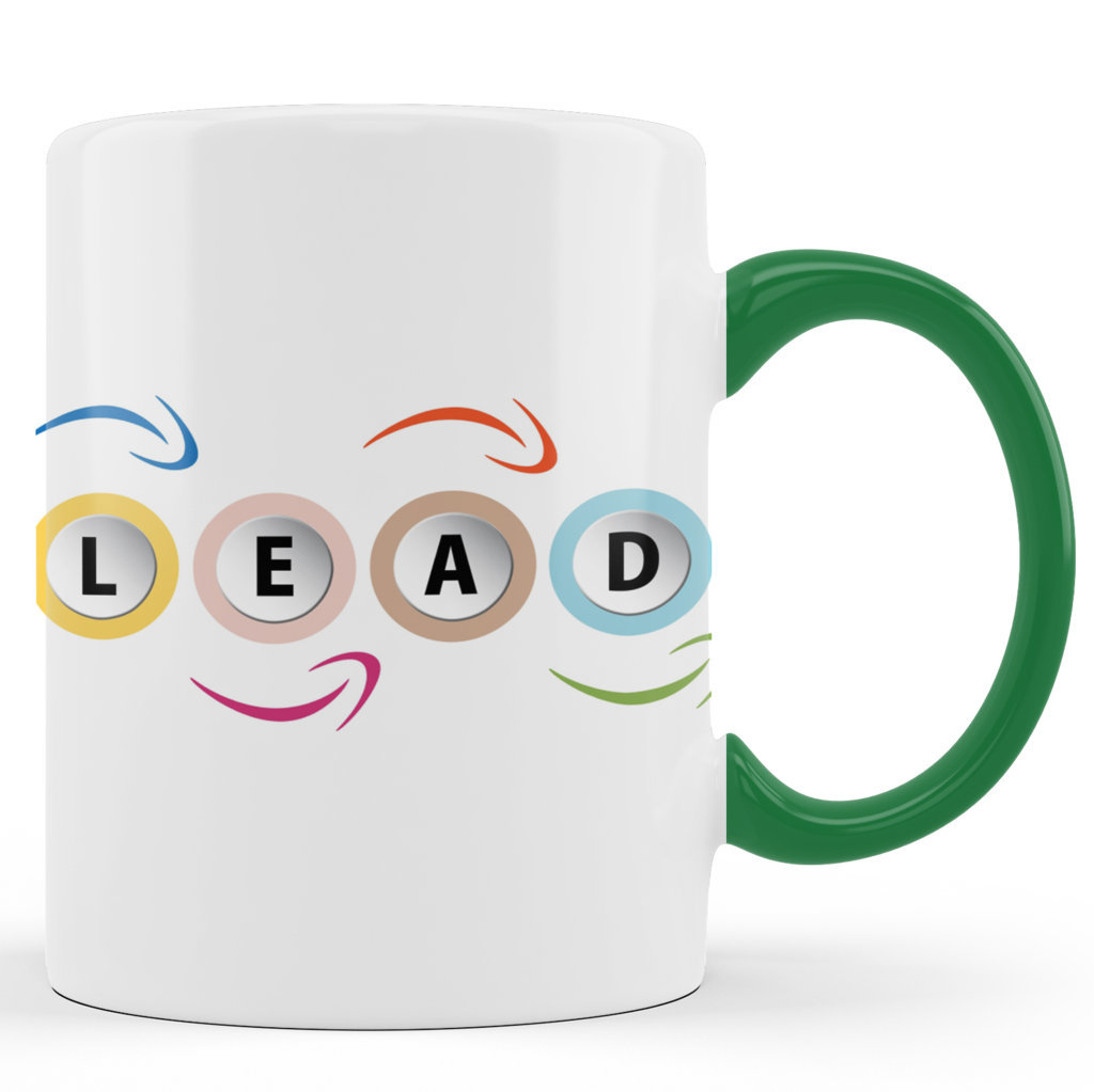 Printed Ceramic Coffee Mug | Creative Inspiration | Leadership | 325 Ml.